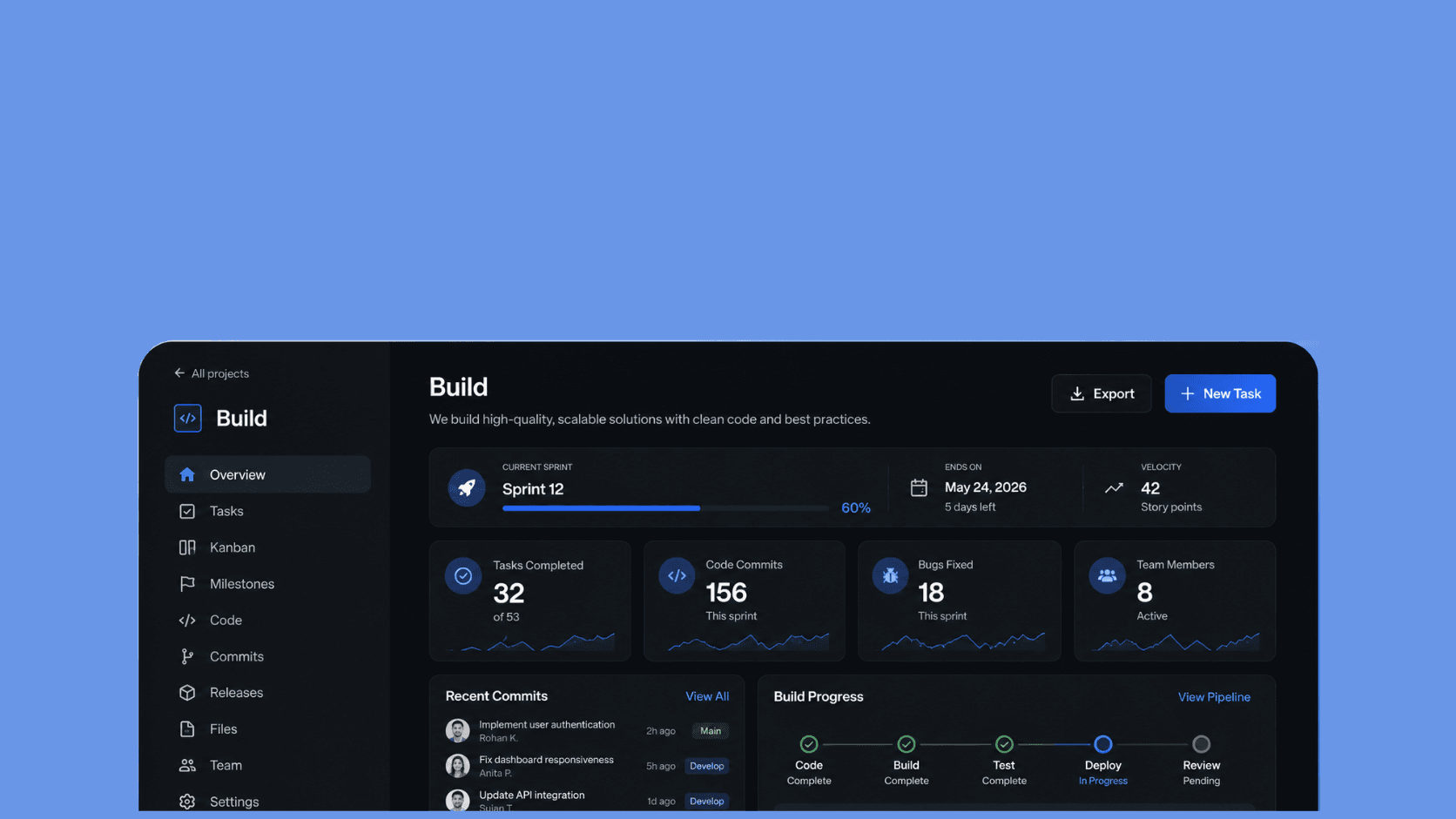 Build process preview
